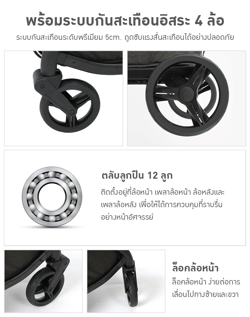 Keenz Class Wagon (รถเข็น 2 ที่นั่ง)