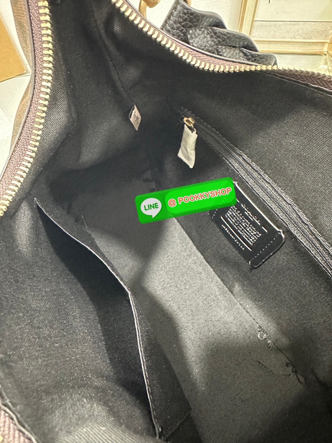 Coach C9190 Jules Hobo Shoulder Crossbody bag Refined pebble leather Inside zip and multifunction pockets Zip-top closure, fabric lining Detachable handle with 11" drop Outside zip pocket