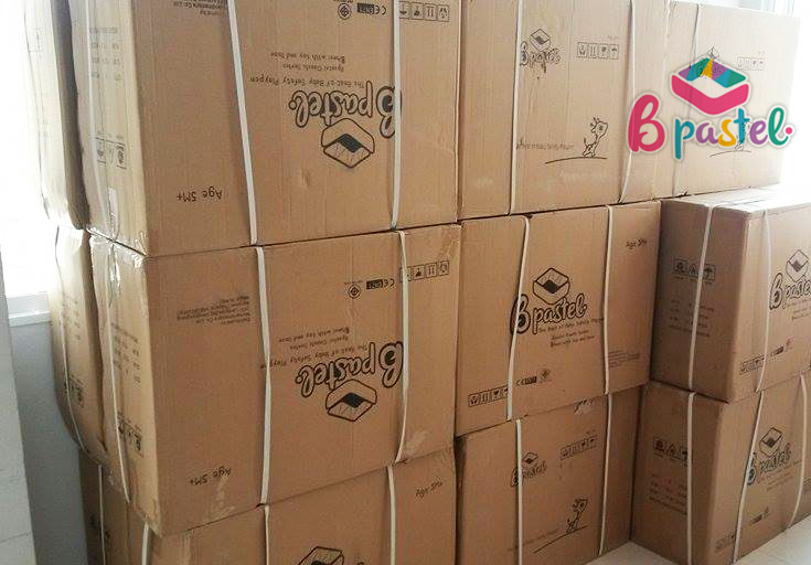 คอกกั้นเด็ก BPastel รุ่น classic Size L 8 แผ่น บีพาสเทล รั้วกั้นเด็ก