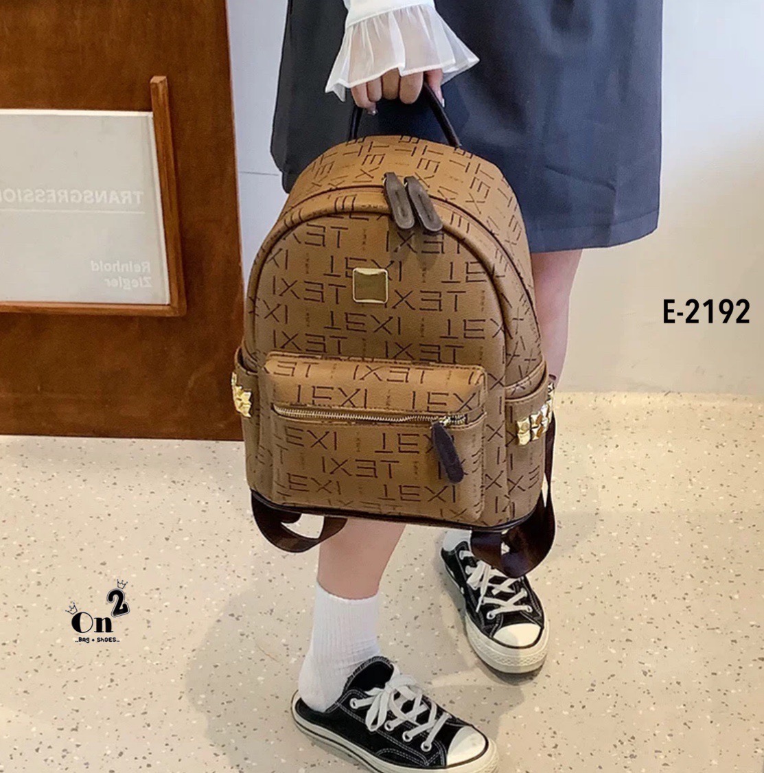 มาแล้วค่า เป้ Collection ใหม่ล่าสุด สวยไม่ไหว รุ่น everyday bag เป้ได้ สะพายได้พกใบเดียวจบ งานซิปใช้งานง่ายค่า