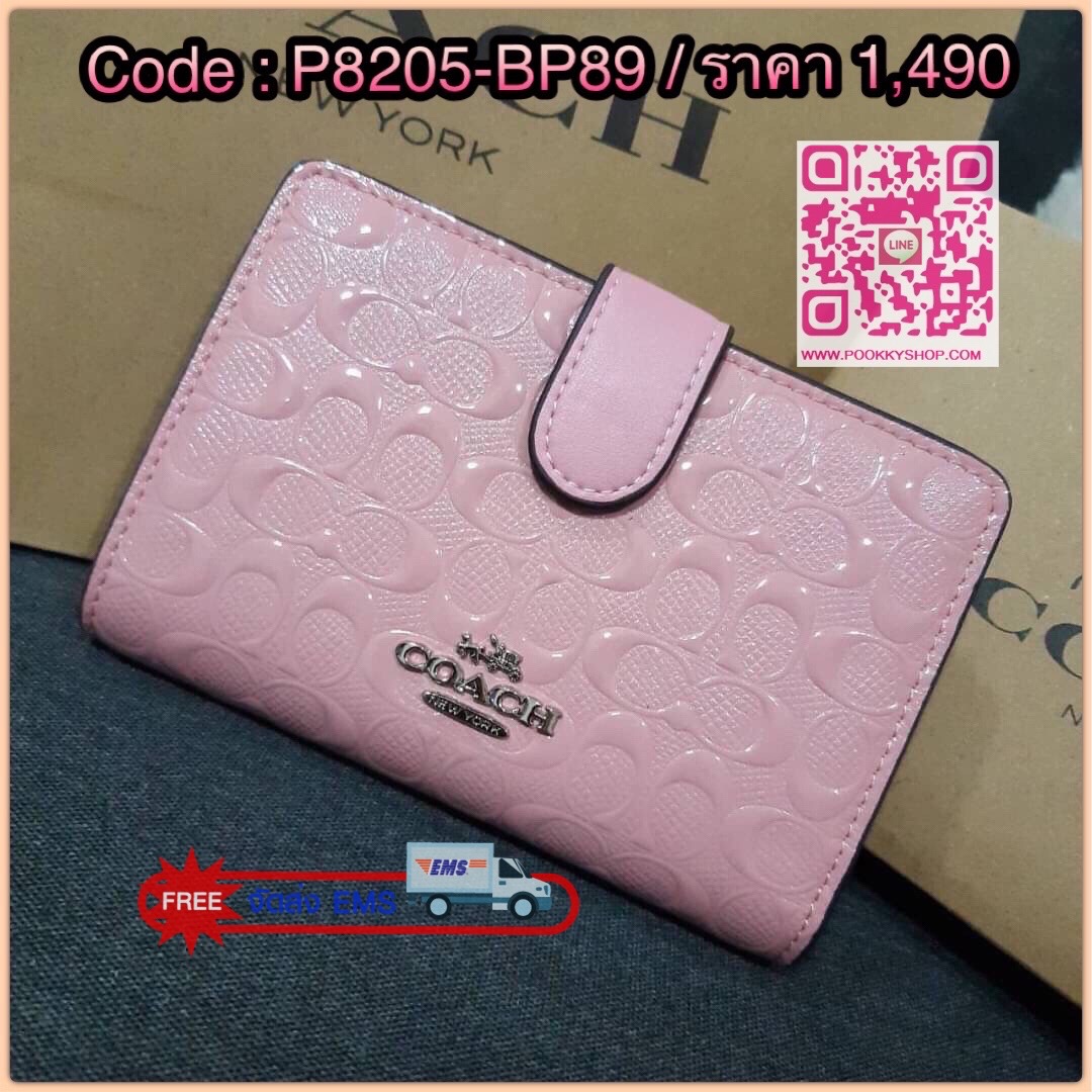 COACH F25937 MEDIUM CORNER ZIP WALLET กระเป๋าสตางค์ใบกลาง 🔥 รุ่นหนังแก้วสุดฮอต!! สวยหรู ขนาดกำลังเหมาะมือ มีช่องใส่บัตรและธนบัตรครบ และช่องซิปแยกไว้ใส่เหรียญ ใกล้ปีใหม่แบบนี้เหมาะส่งต่อเป็นของขวัญที่สุดจ้า 🎁