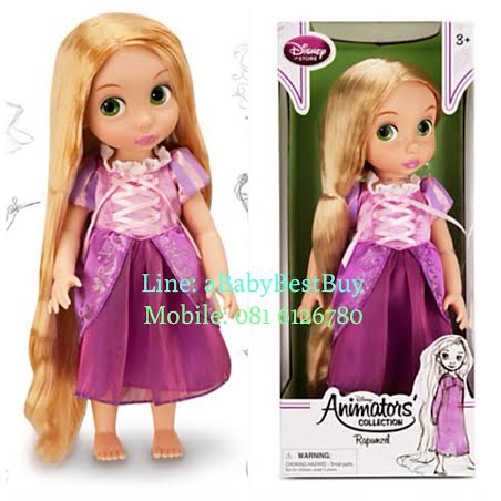 z Disney Animators' Collection Rapunzel Doll - 16'' รุ่นใหม่ (พร้อมส่ง) ตุ๊กตาดีสนีย์ แอนิเมเตอร์ เจ้าหญิงราพันเซล เจ้าหญิงผมยาว รุ่นใหม่ รุ่น2 (รุ่นสอง)