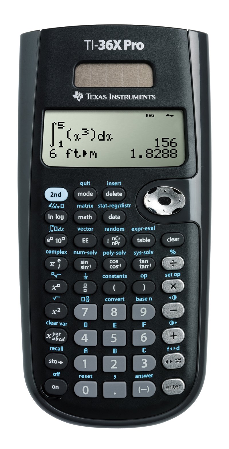 เครื่องคำนวณเชิงกราฟ Texas Instruments # TI-36X Pro
