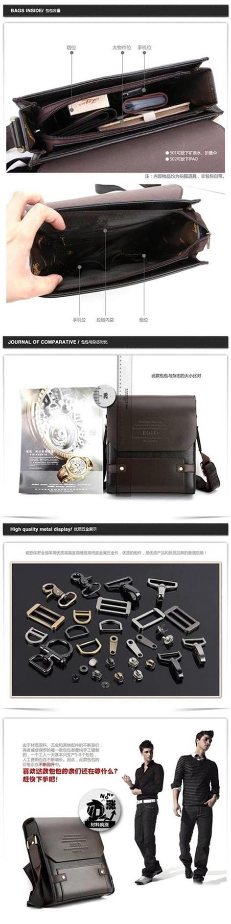 หมดล็อตนี้รอของยาวนะจ๊ะ สนใจรีบสั่งเลย งานคุณภาพพร้อมส่งค่ะ POLO FOR MEN กลับมาอีกครั้งตามคำเรียกร้อง !! ไอเทมหล่อๆของคุณผู้ชาย ใบนี้ต้องยกนิ้วให้เลยค่ะดูดีฝุดๆ กระเป๋าสะพายหนัง pu คัดเกรดคุณภาพคับคั่ง ออกแบบเน้นความเรียบหรูแบบเข้มๆดูมีรสนิยมมากๆ งานหนังข