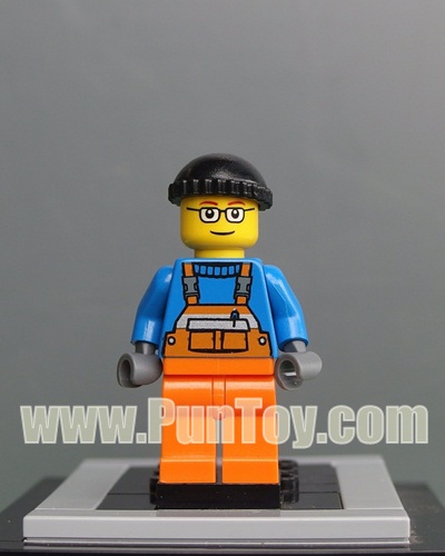 cty428: ผู้ชายใส่เอี้ยมส้ม หมวกดำ ใส่แว่นตา