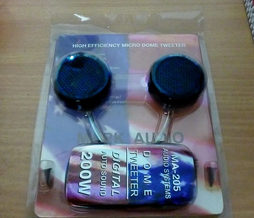 เสียงแหลม TWEETER DOME MA-205