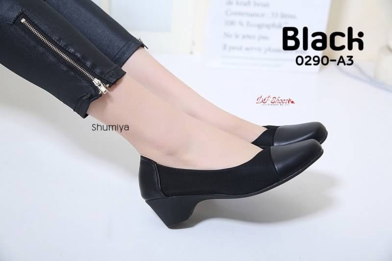 สินค้าพร้อมส่ง รองเท้าคัชชูส้นสูง วัสดุหนังPUบุผ้า พื้นบุนุ่ม ใส่สบายมาก รับน้ำหนักดี งานสวย สุภาพ ใส่ได้ทุกโอกาส ห้ามพลาดจัดเลยค่ะ