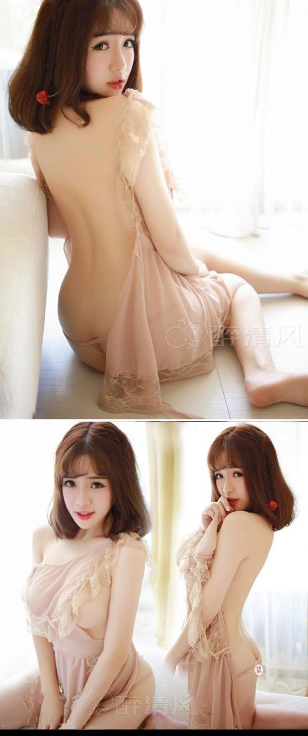 ชุดนอนซีทรู ชุดเมทสาว ซีทรูสีนูทเนื้อ เนื้อผ้าทิ้งตัว สวยหรูมากคะ