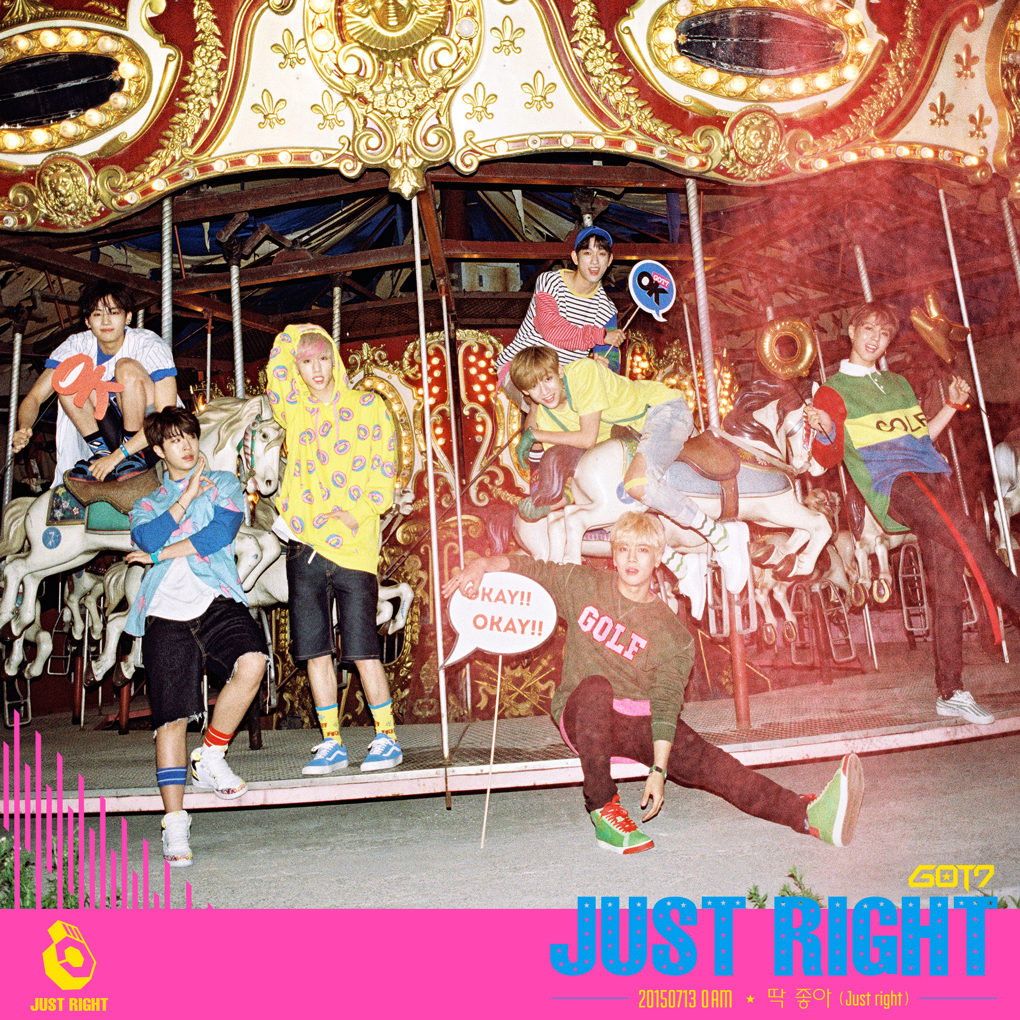 GOT7 3RD MINI ALBUM - JUST RIGHT