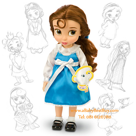 z Disney Animators' Collection Belle Doll - 16'' (พร้อมส่ง) ตุ๊กตาดีสนีย์ แอนิเมเตอร์ เจ้าหญิง เบล รุ่นเก่า (รุ่นแรก)