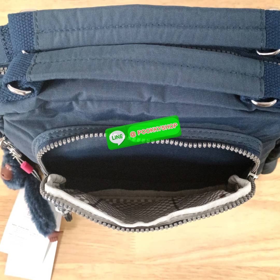 KIPLING Square Handbag & Shoulder bag กระเป๋าถือหรือสะพายข้าง ขนาดกลาง วัสดุ Polyester 100%