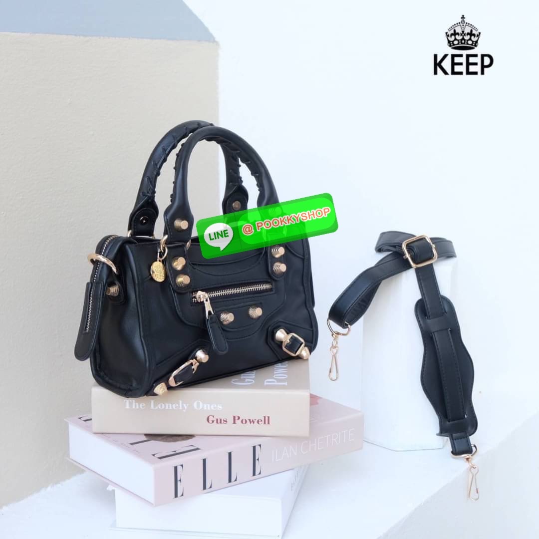 👑กระเป๋าคุณภาพจากแบรนด์ KEEP ทรงสวย ตอบโจทย์ทุกการใช้งาน รุ่น ‘ Ghaso ‘ > ร่นใหม่ หนัง Microfiber Nano เนื้อดี นิ่มมาก ทนทานกว่าเดิม