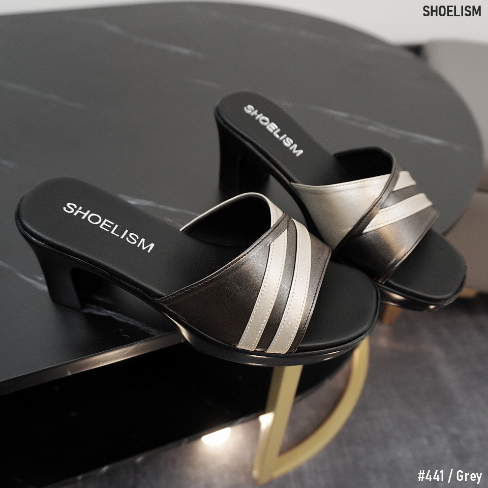 คอลใหม่มากันรัวๆ รองเท้าส้นสูง สไตล์คลาสสิค สวมใส่ง่าย น้ำหนักเบาเดินสบาย มีให้เลือกถึง 4 สี น่าโดนทุกสีเลยค่า!!