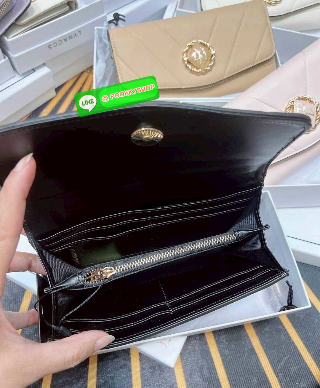 กระเป๋าสตางค์ลิน Lyn ใบยาว คอลใหม่