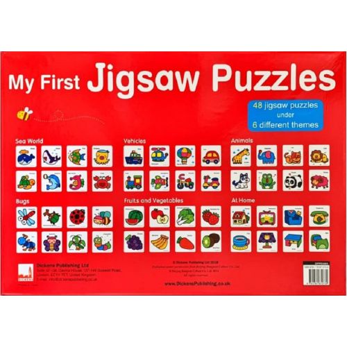 My First Jigsaw Puzzles จิ๊กซอว์เด็กเล็ก ตัวต่อจิ๊กซอว์ 48 รูปภาพ