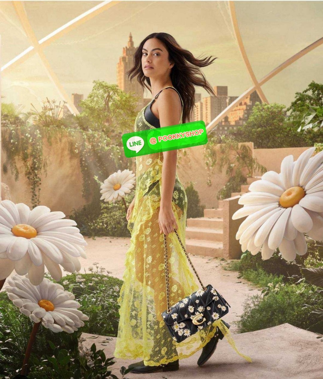 COACH CR705 TABBY SHOULDER BAG 26 WITH QUILTING AND FLORAL PRINT 🔆 Details ไอเท็มใหม่ สวยเกินเรื่องไปมาก! ดีไซน์ลวดลายดอกไม้สดใสตัดกับโทนสีคลาสสิคได้อย่างลงตัว