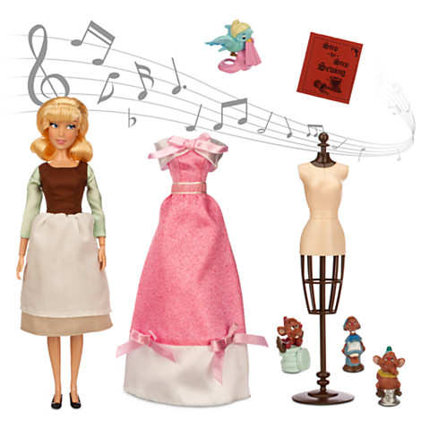 Cinderella Deluxe Singing Doll Set - 11''