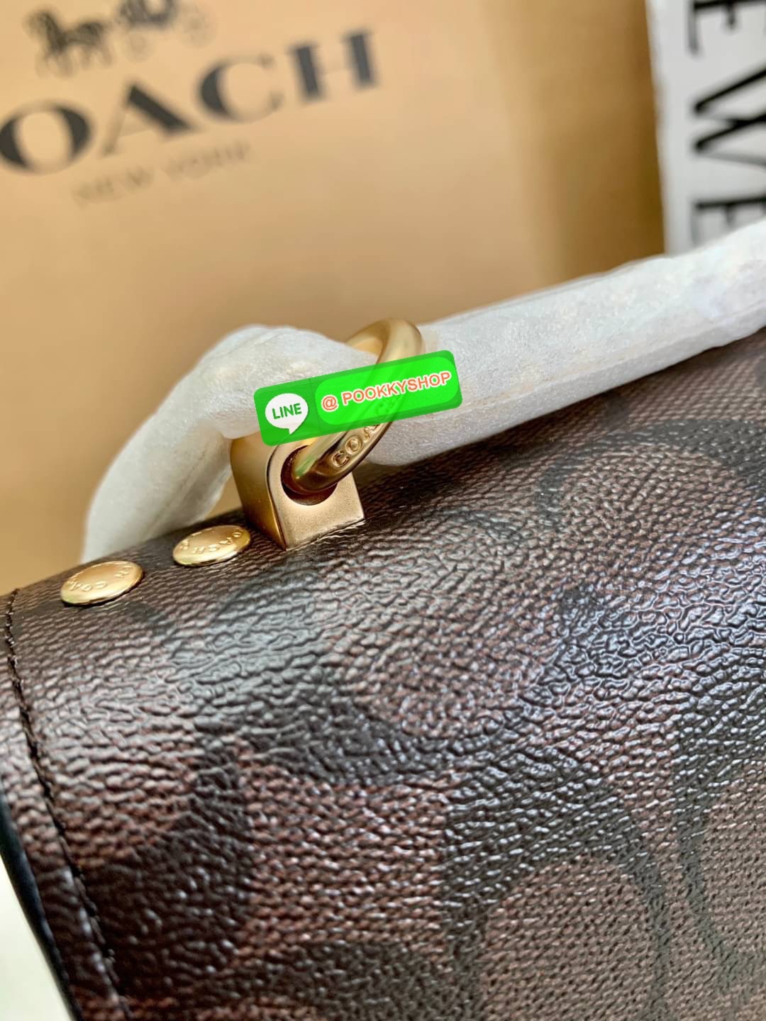 💥NEW IN💥 🌈สวยมากๆ อยากให้ได้ไปจริงๆจ้าา😘COACH KLARE CROSSBODY IN SIGNATURE CANVAS WITH POP FLORAL PRINT ((C5797)) พร้อมส่งที่ไทย สวยมากๆค่ะ🌺