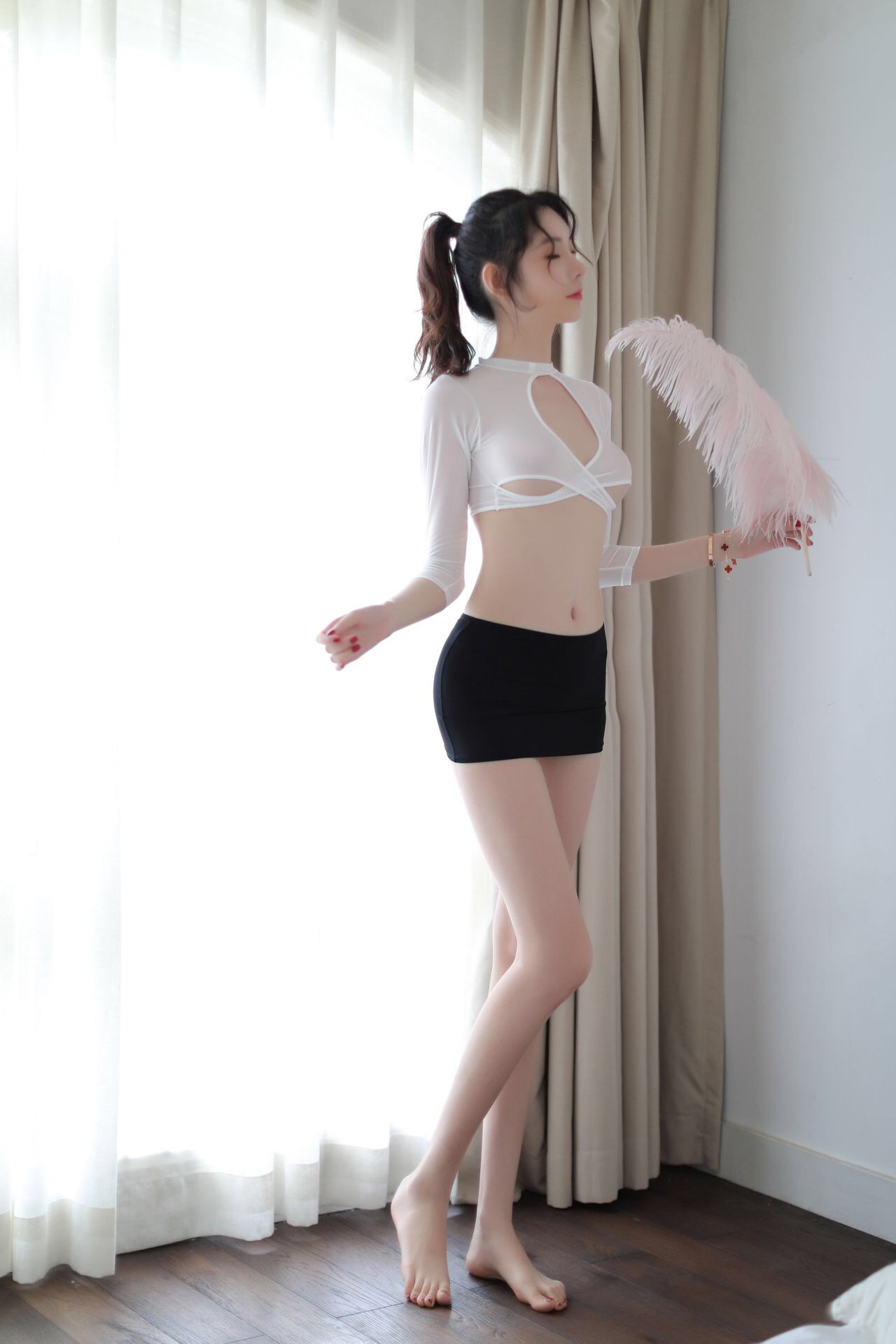 ชุดเลขาสาว ชุดรัดรูป เลขาสาวแสนซน สวย เซ็กซี่ แซ่บมากคะ สำเนา