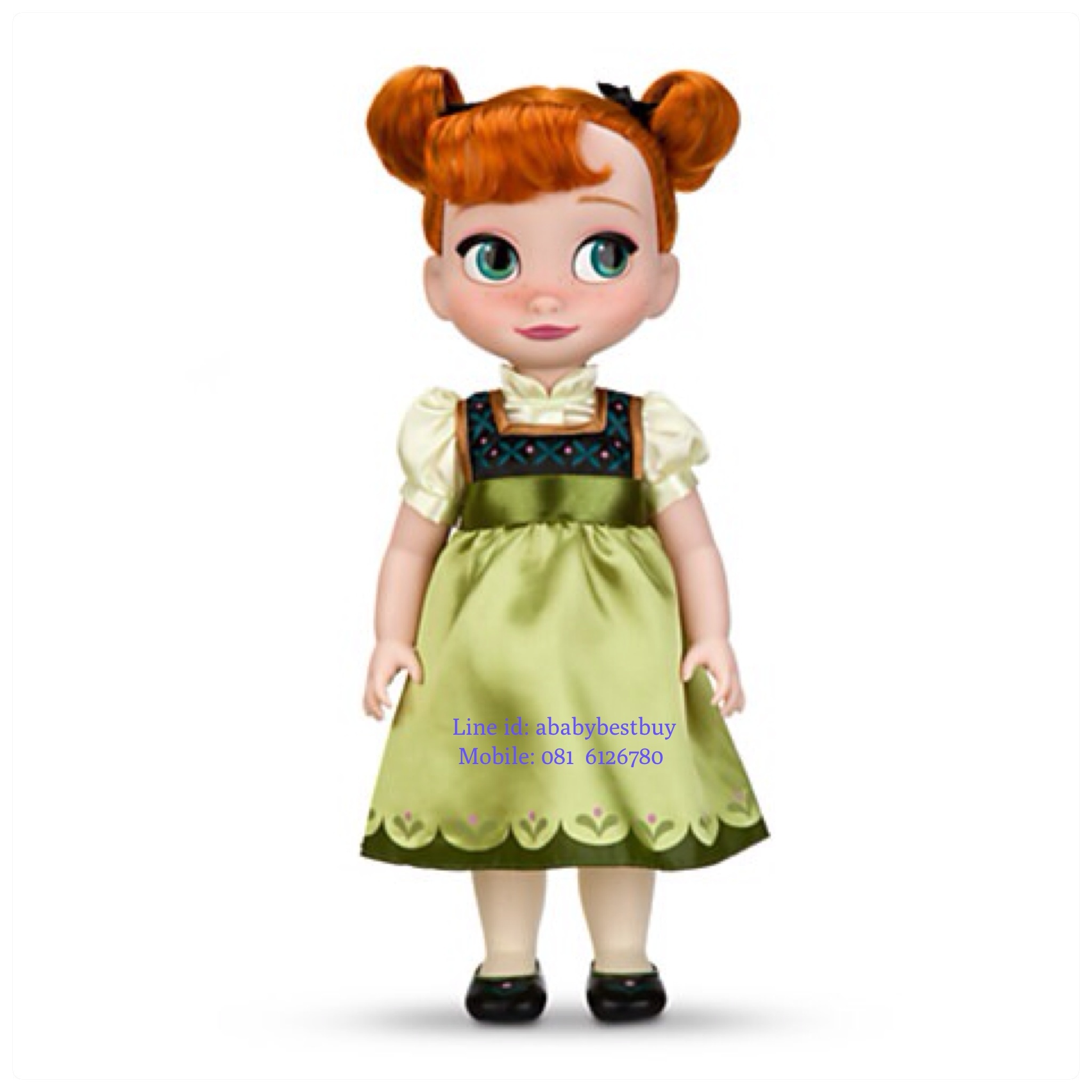 z Frozen - Anna Toddler Doll - ตุ๊กตา 16'' (พร้อมส่ง) ตุ๊กตาดีสนีย์ แอนิเมเตอร์ เจ้าหญิงอันนา เจ้าหญิงแอนนา เจ้าหญิงโฟรเซ่น