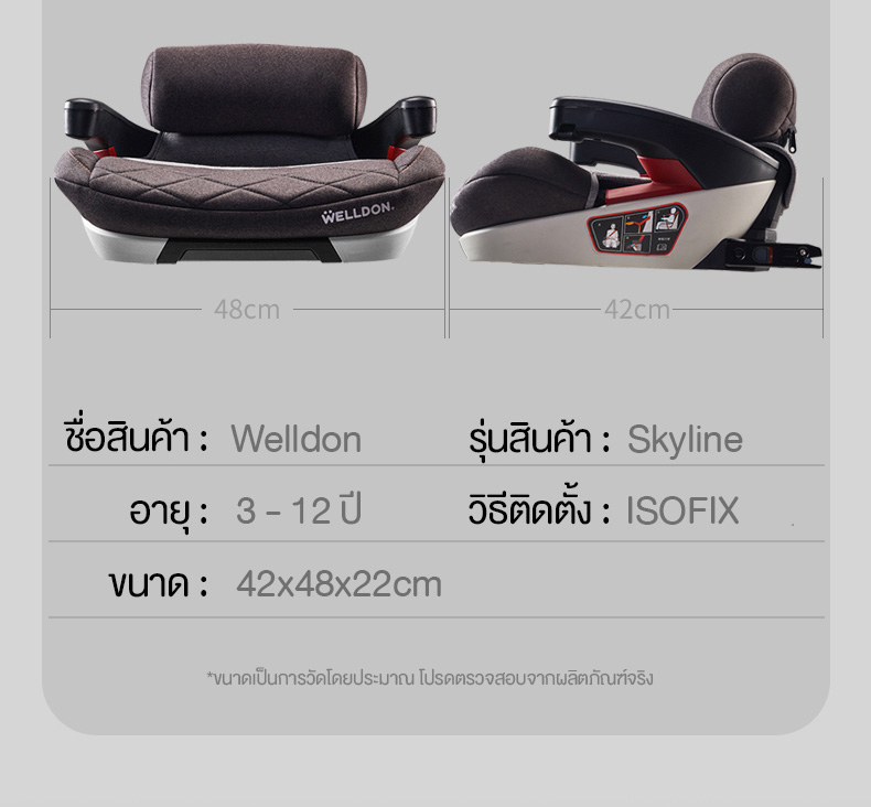 Welldon รุ่น SKY LINE (3 - 12 ปี)