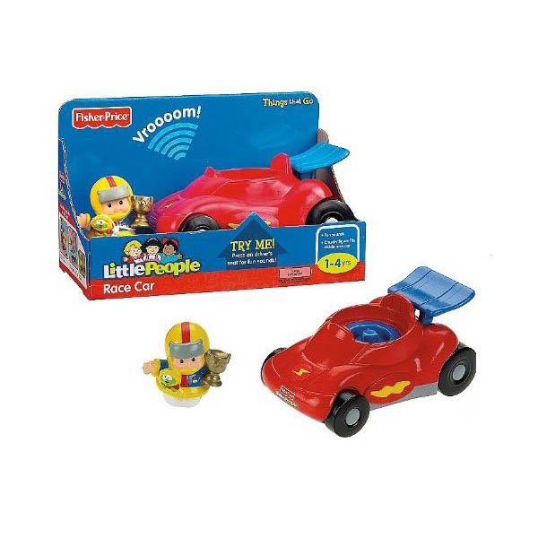 Fisher Price Little People Race Car.