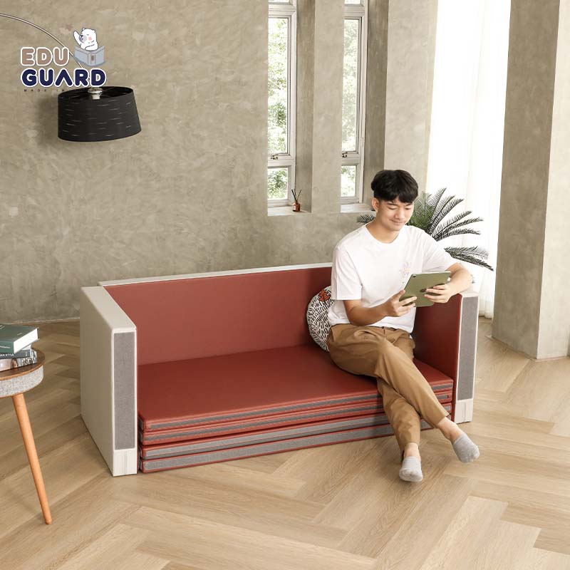 Eduguard คอกกั้นเด็กแบบเบาะ New Standard Single 160x160 cm.
