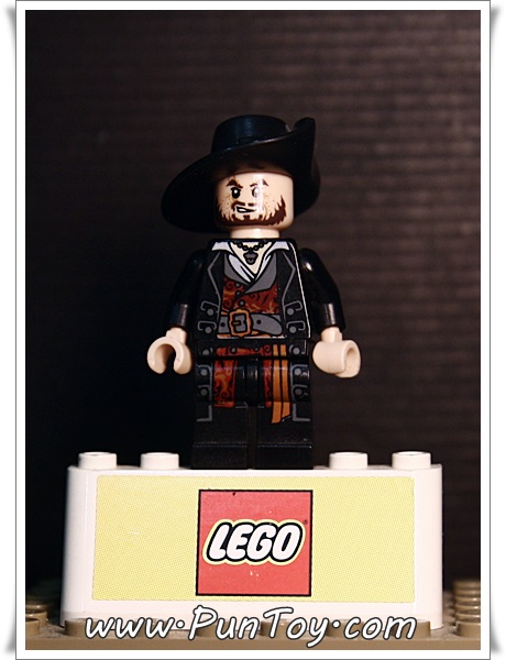 poc004: Hector Barbossa ขาดขนนกที่หมวก