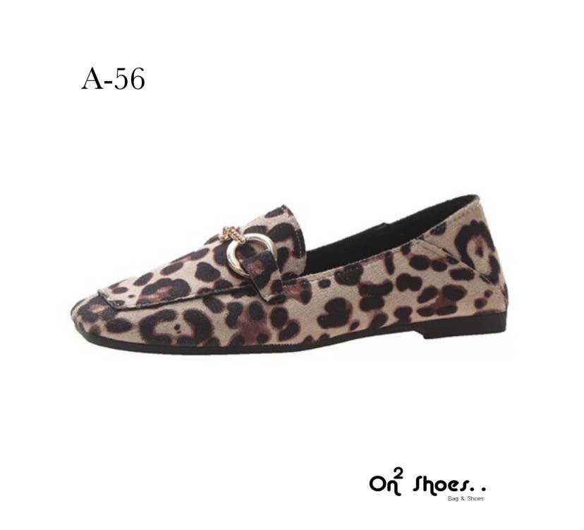 รองเท้าคัชชูลายเสือน่ารักรุ่นนี้เย็บหลังแบบพับได้ ใส่ได้2แบบใส่เหยียบส้นหรือใส่แบบปกติได้ค่ะ งานดี งานมีกล่องพร้อมส่ง1 สีค่ะ