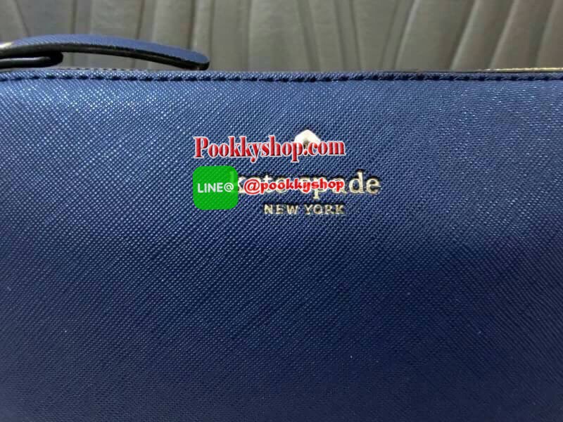 KATE SPADE CEDAR STREET MANDY แบรนด์ดังจากอเมริกาสุดฮิต กระเป๋าขนาดน่ารัก สะพายข้าง หนัง saffiano ภายในลายสวยเก๋สีทองเรียบหรู ทรงแข็งอยู่ทรง MUST HAVE!!