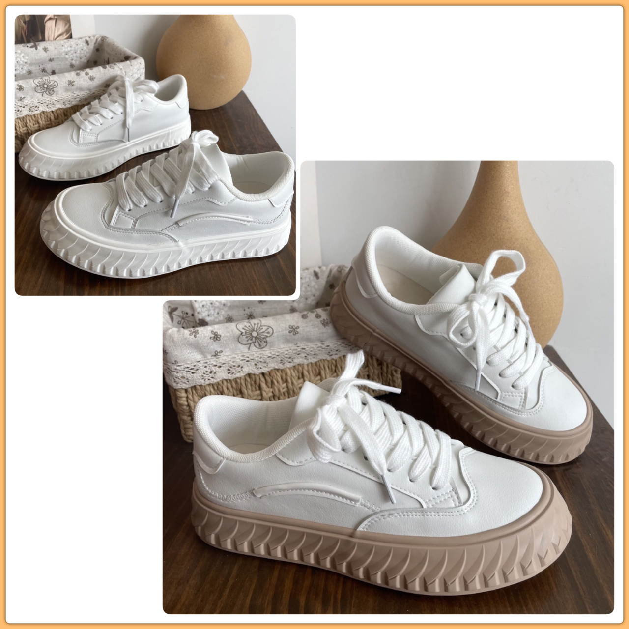 สินค้าขายดี พร้อมส่งค๊าา sport shoes รองเท้าผ้าใบ งานแฟชั่นงานเกรดพรีเมี่ยม พื้นนิ่มมากคะ 👟 ใส่สบายจะแมตช์กับกางเกง👖หรือกระโปรง👗ก็ได้ค่ะ แม่ค้าคอนเฟริม ห้ามพลาดเลยจ้าตัวนี้แนะนำ อย่าช้ารีบเลย