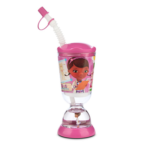 z Doc McStuffins Snowglobe Tumbler with Straw