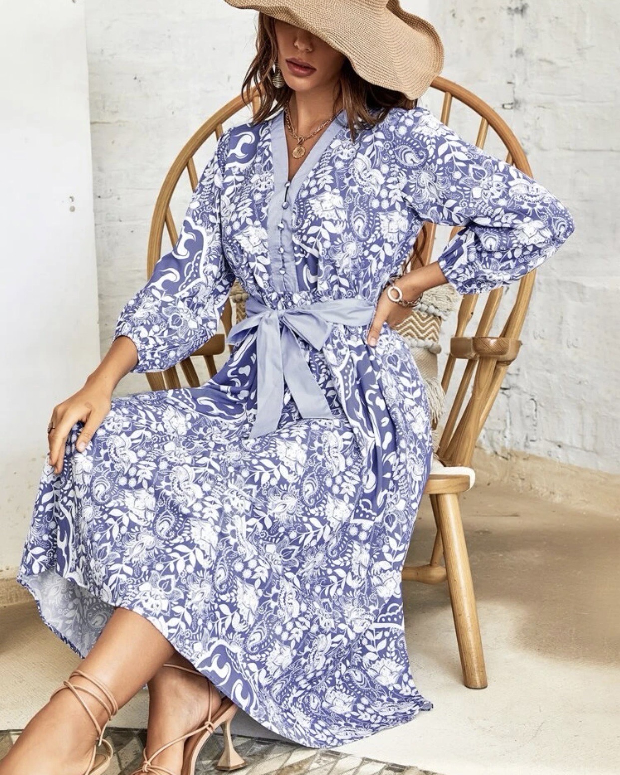 ::: sweet blue day dress ::: ชุดเดรสสีฟ้าโทนอ่อน ใส่วันแม่สวยๆ คู่กันแม่ลูกได้เก๋ๆ ทรงเรียบร้อย ลายผ้าดูวัยรุ่น ใส่คู่ได้ทั้งคุณแม่และคุณลูกเลยค่า