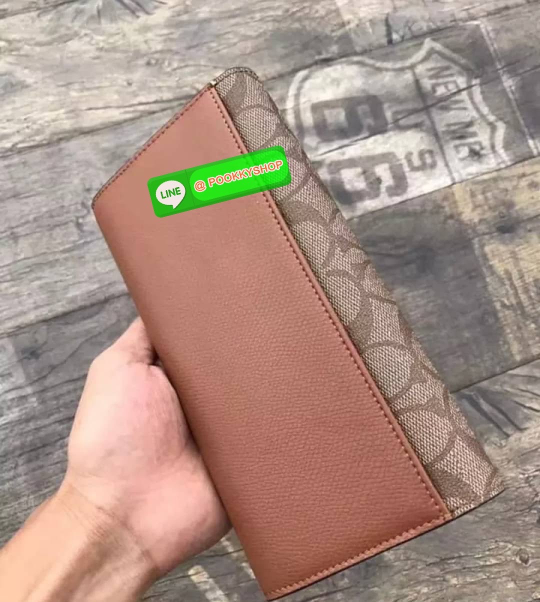 Coach TRIFOLD WALLET IN SIGNATURE (COACH F53763)