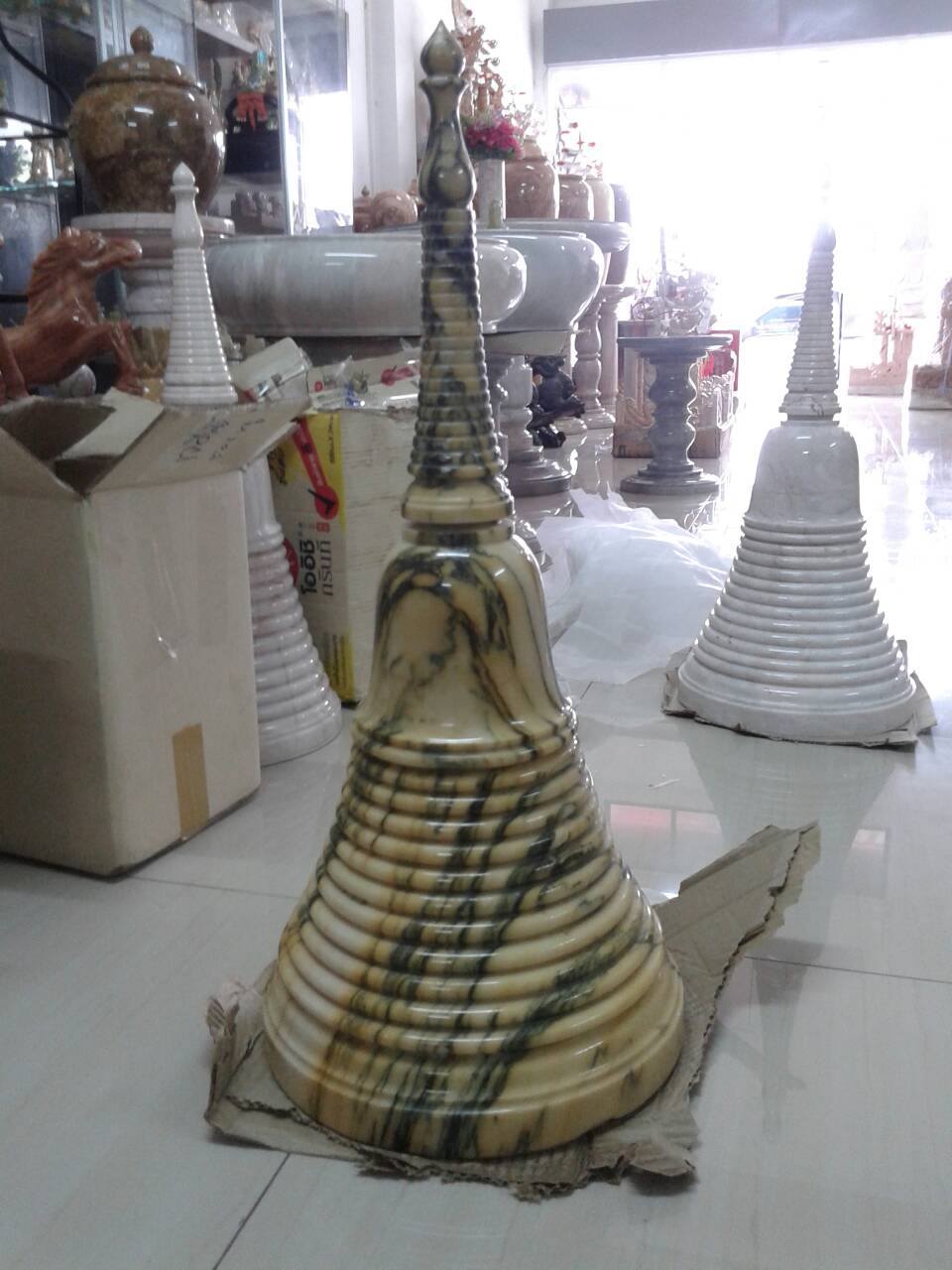 เจดีย์บรรจุอัฐฐิ ฐาน30เซนติเมตร สูง1เมตร