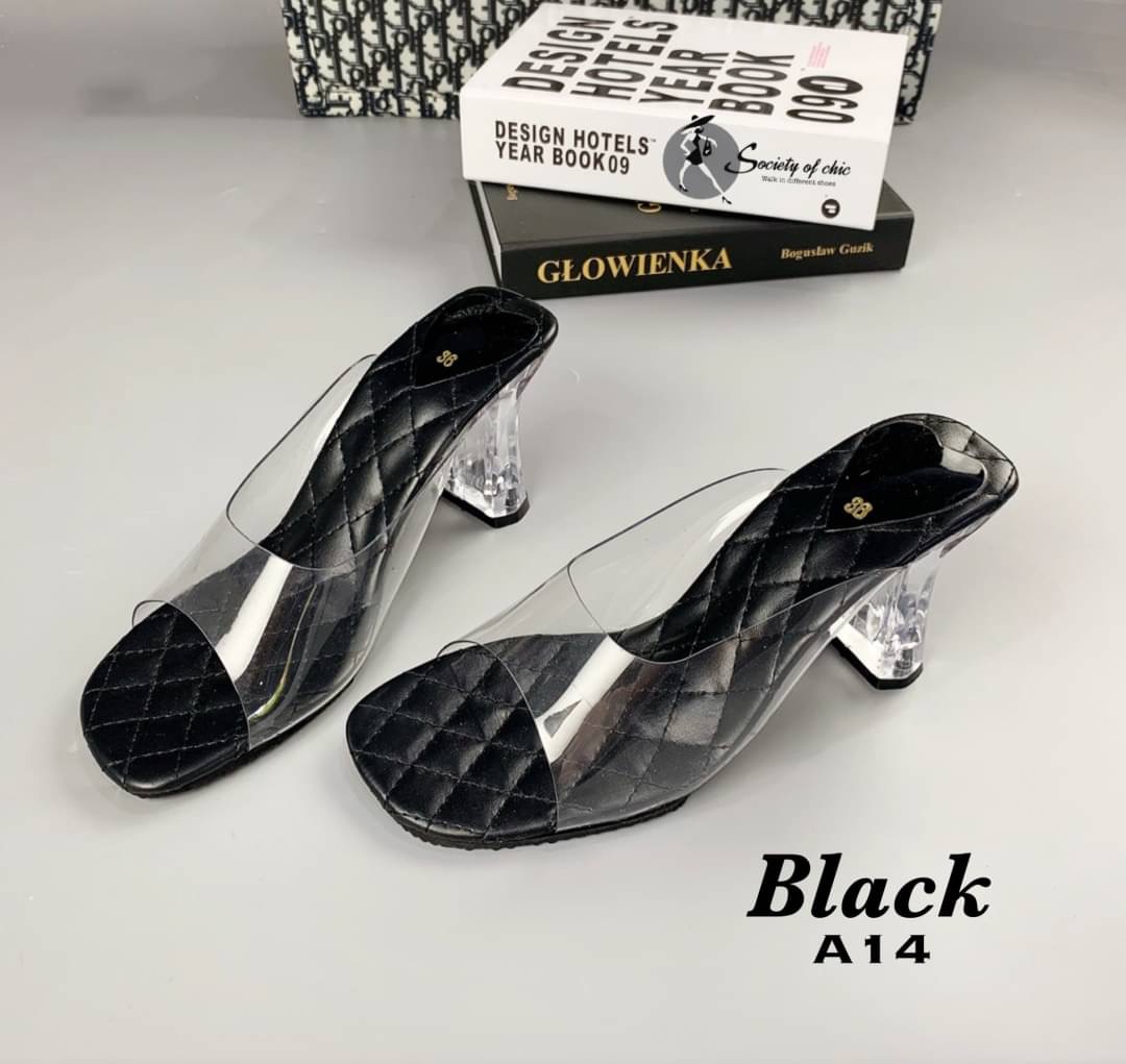 ตรุษจีน วาเลนไทน์ งานเลี้ยง ต่างๆ เหมาะมากจ้ะแม่ งานส้นแก้ว ฮิตเหลือเกินนนนน หน้าพลาสติกใส นิ่มๆ พื้นนวม สวยทุกสี แซ่บมาก รีบจัดเลยจ้าาาา