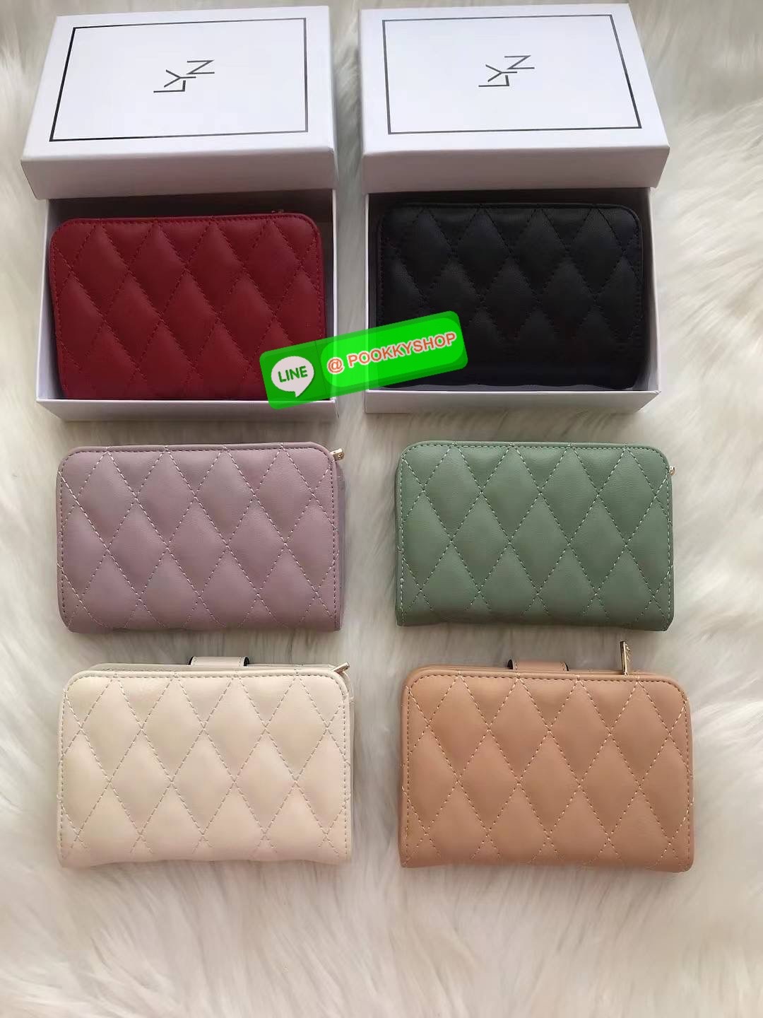 กระเป๋าสตางค์ Lyn ใบกลาง คอลใหม่