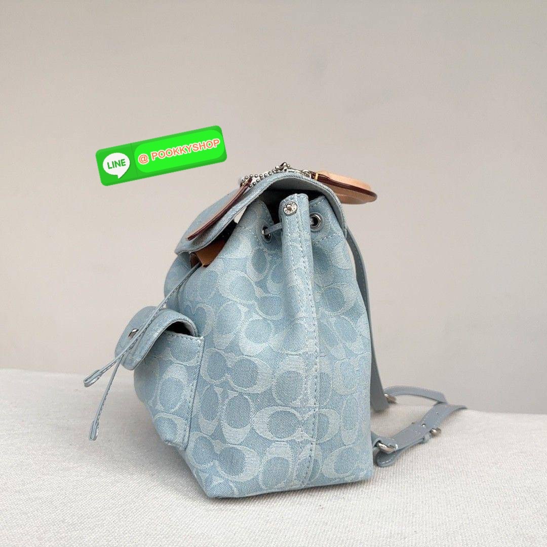 Coach Riya Backpack 21 Women Backpacks Shoulder Bag with Full Set of Coach Package