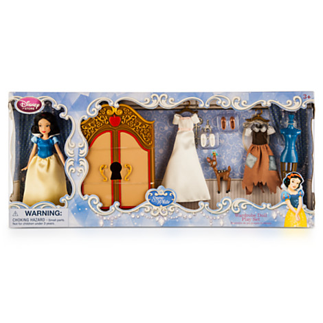 z Snow White Wardrobe Doll Play Set