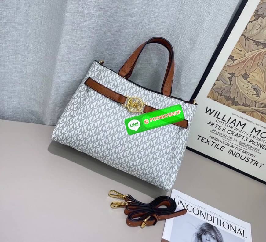 Michael Michael Kors Jet Set monogram logo tote