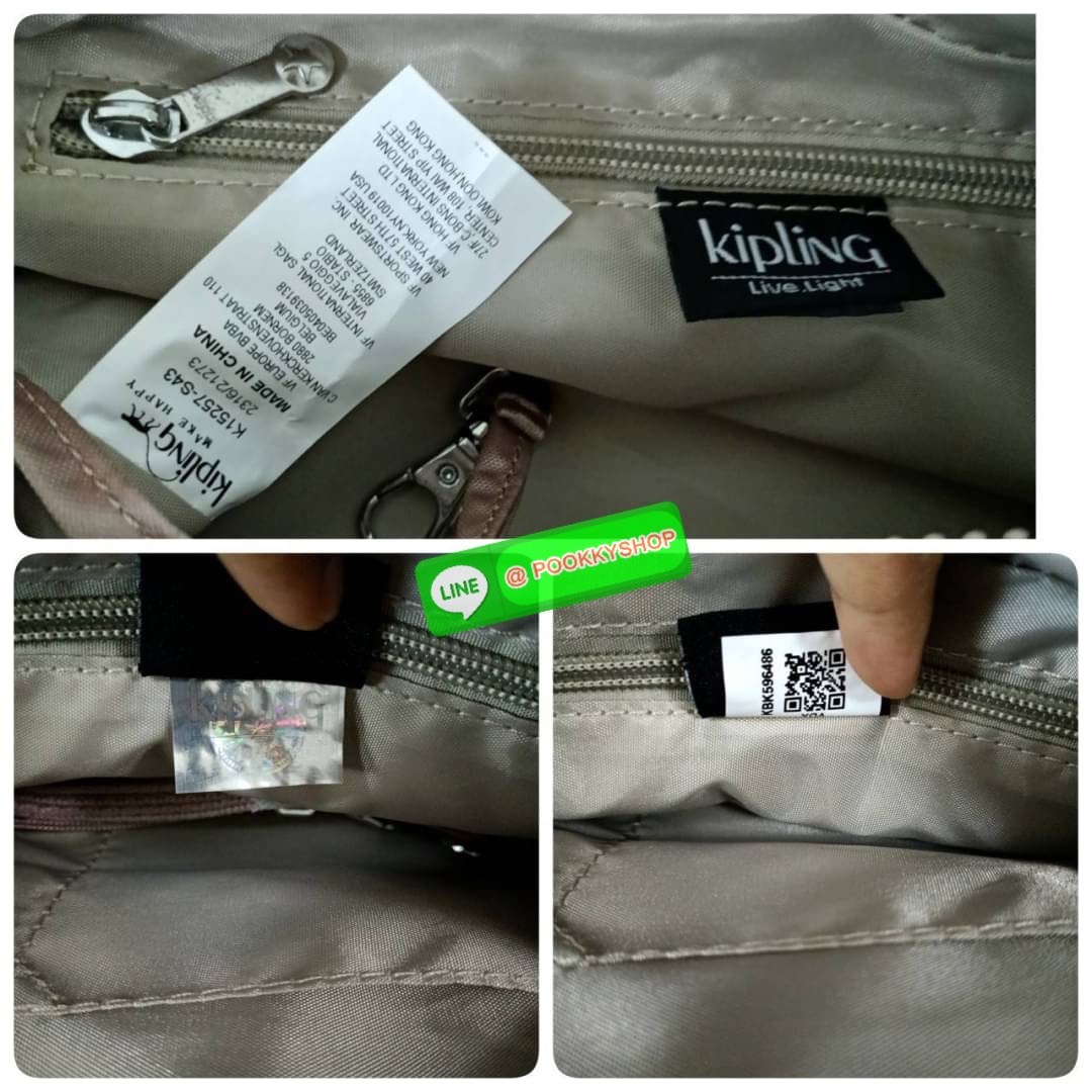Kipling Damen Orelie Henkeltasche handbag กระเป๋าถือหรือสะพาย ขนาดกลาง วัสดุ Nylon 100% หูถือสูง 7 นิ้ว สายสะพายยาว 126ซม. มีช่องแยกใช้งานหลายช่อง ประกอบด้วย -ด้านหน้า ช่องซิปลึกถึงฐานกระเป๋า -ด้านหลัง ช่องซิปลึกถึงฐานกระเป๋า -ช่องใช้งานหลักด้านใน 3 ช่อง