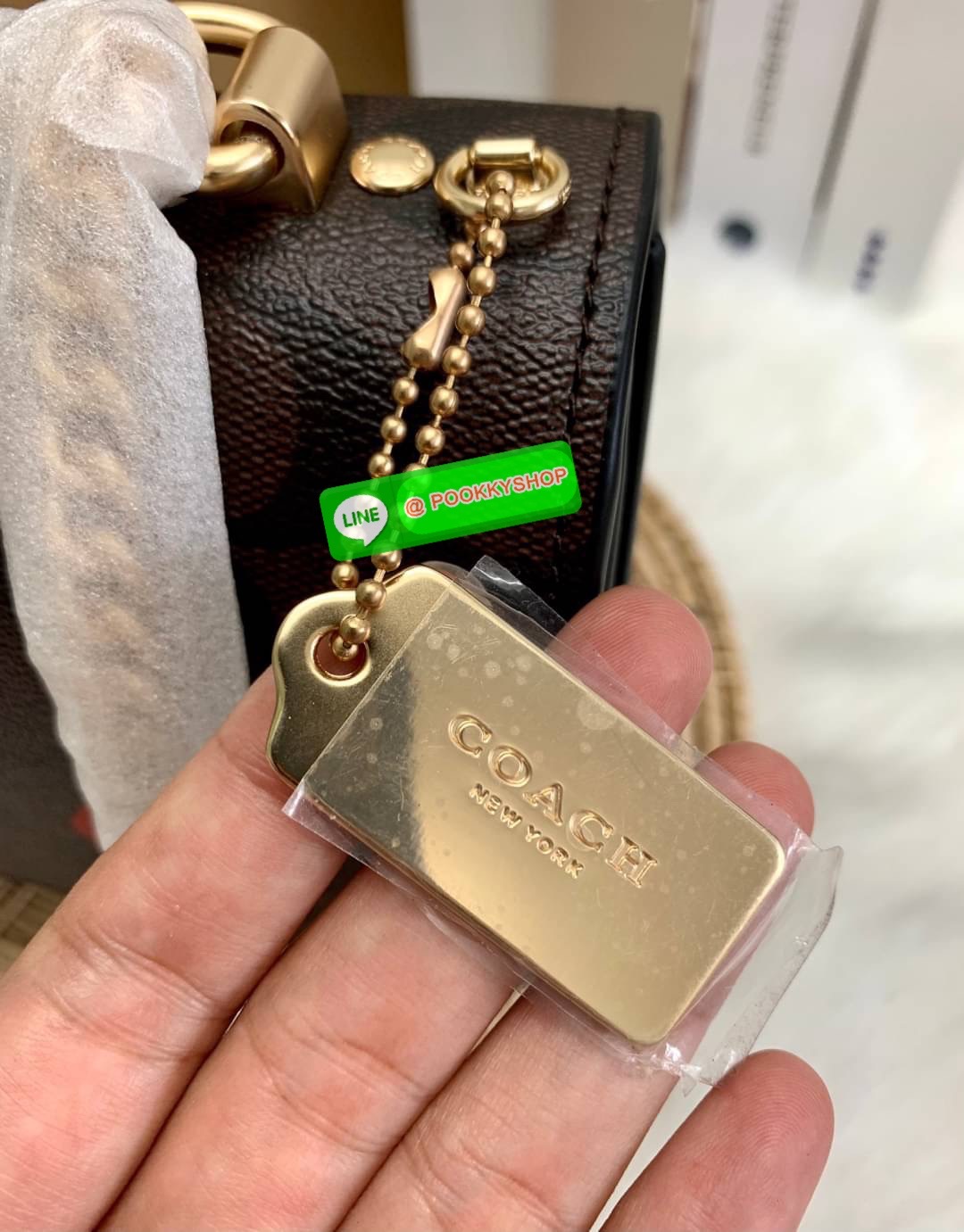 💥NEW IN💥 🌈สวยมากๆ อยากให้ได้ไปจริงๆจ้าา😘COACH KLARE CROSSBODY IN SIGNATURE CANVAS WITH POP FLORAL PRINT ((C5797)) พร้อมส่งที่ไทย สวยมากๆค่ะ🌺