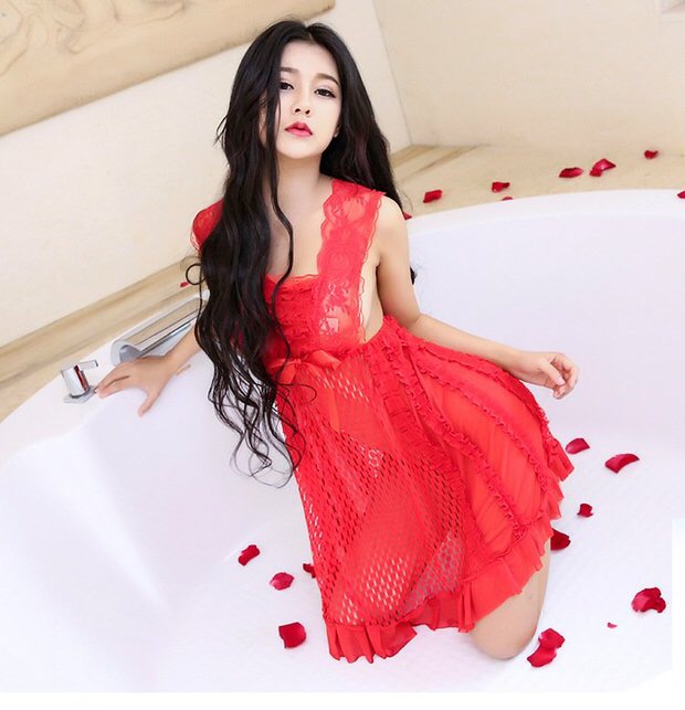 ชุดนอนเซ็กซี่ซีทรู สีดำ สวย เซ็กซี่ แซ่บซีดมากๆเลยจร้า Free size