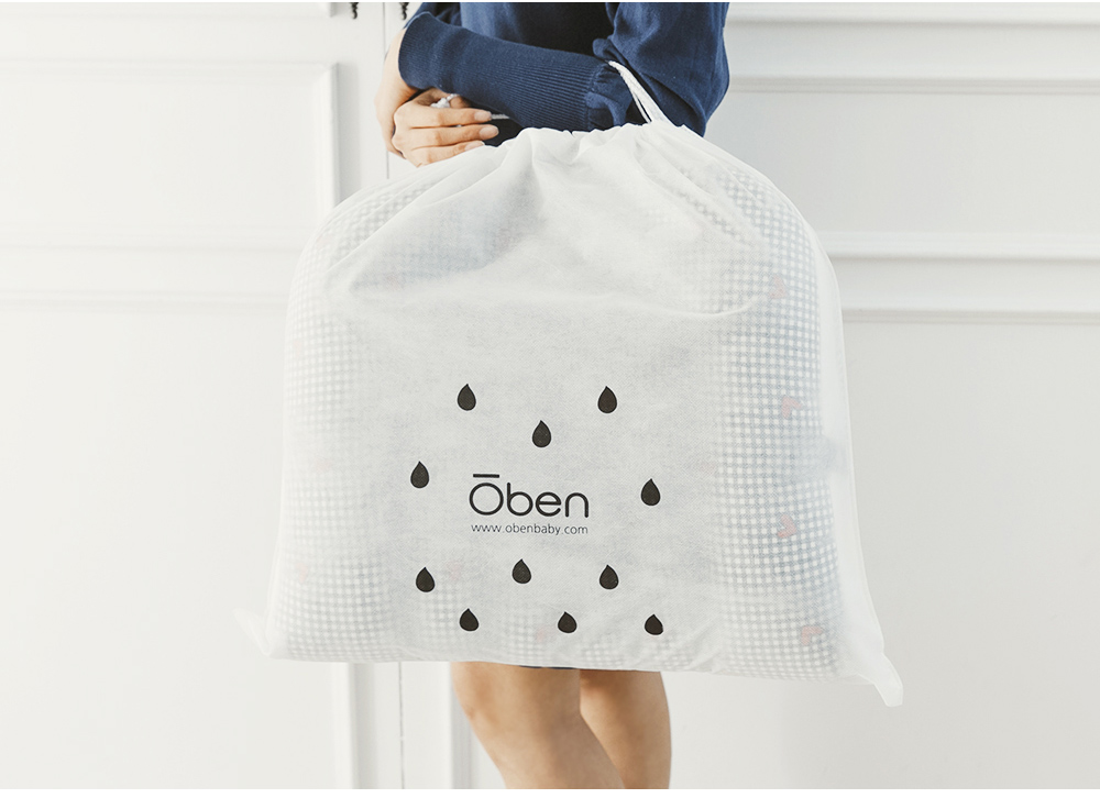 Obenbaby Pillow and Topper ที่นอนเด็กพกพาพร้อมหมอนในตัว หนานุ่ม น้ำหนักเบา พกพาสะดวก Made in korea