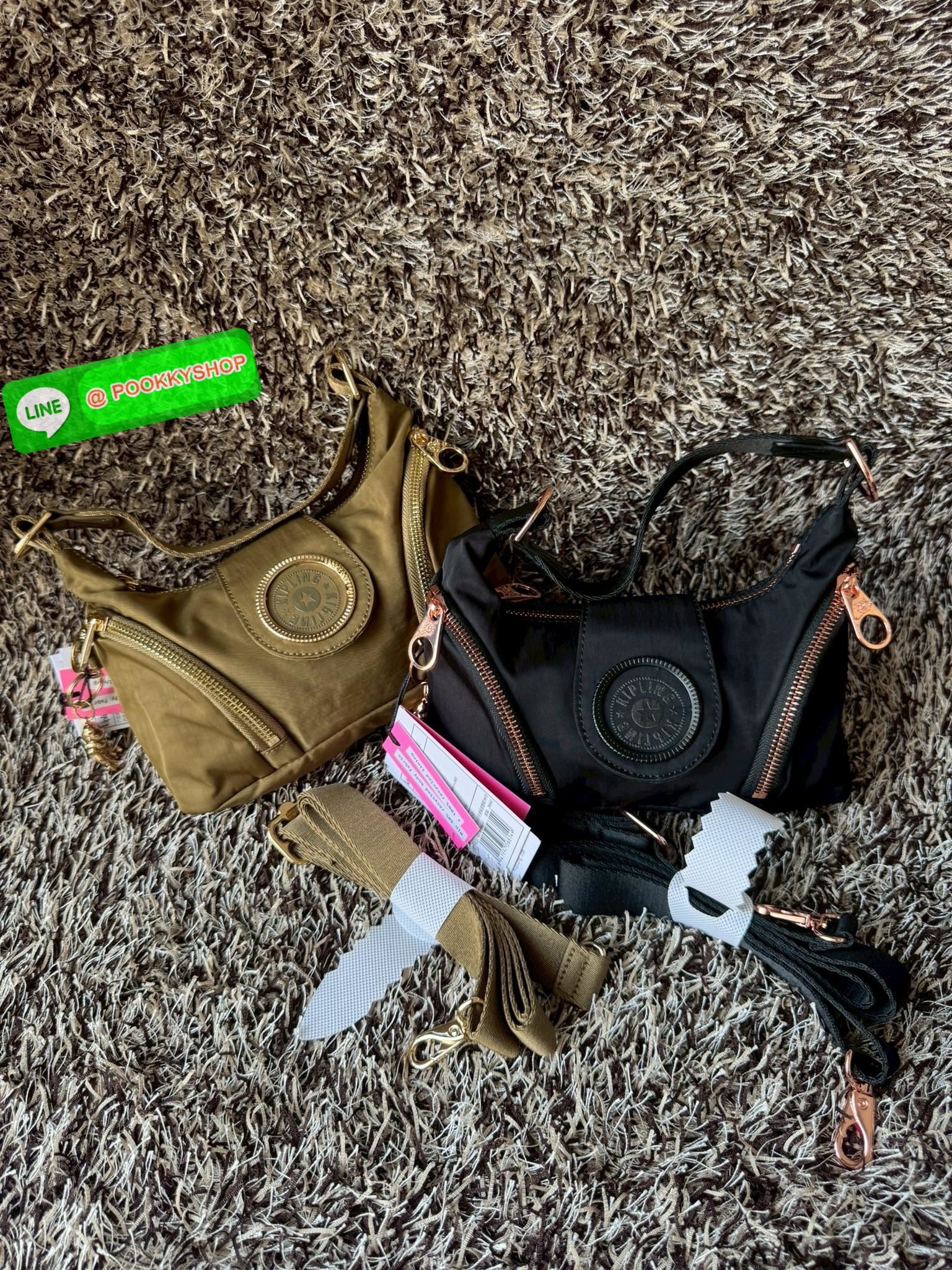 Kipling Syro Shoulder bag กระเป๋าในสไตล์มินิมอล แต่สามารถใส่สิ่งของได้ครบครัน มีทั้งช่องซิปภายในและนอก น้ำหนักเบา มีสายสะพายครอสบอดี้ได้