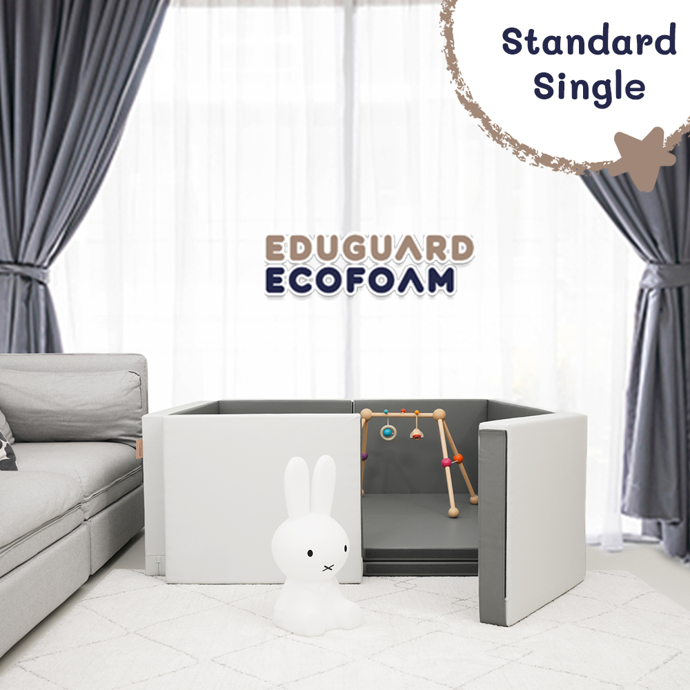 Eduguard คอกกั้นเด็กแบบเบาะ Standard Single 160x160 cm.