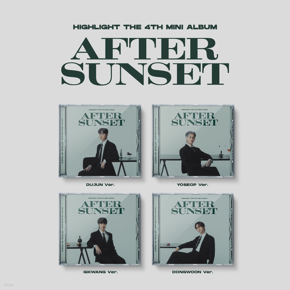 Highlight 4th Mini Album - AFTER SUNSET (Random Ver.) [Jewel Ver.]