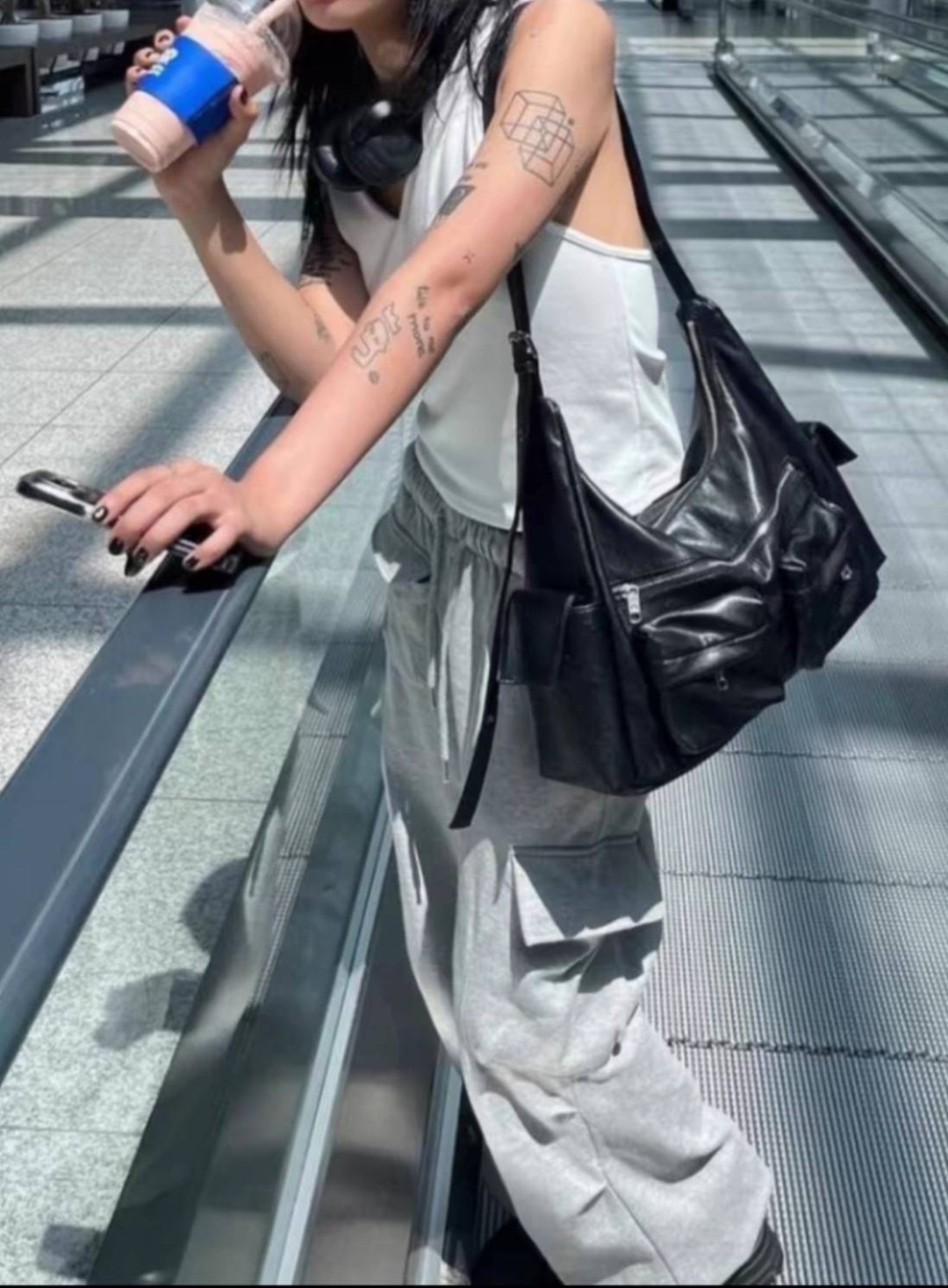 กระเป๋างานเกาหลี SAMO ONDOH ยี่ห้อที่ฮิตมาก รอบนี้มาเป็นไซสใหญ่ ใส่ของได้เยอะขึ้น งานสวยเป๊ะมาก