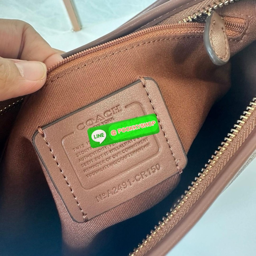 COACH LAUREL SHOULDER BAG IN SIGNATURE CANVAS WITH FLORAL PRINT (CR150) 🔖กระเป๋าถือ/สะพายข้าง คอลเลคชั่นใหม่ โดดเด่นปริ้นลายดอกไม้