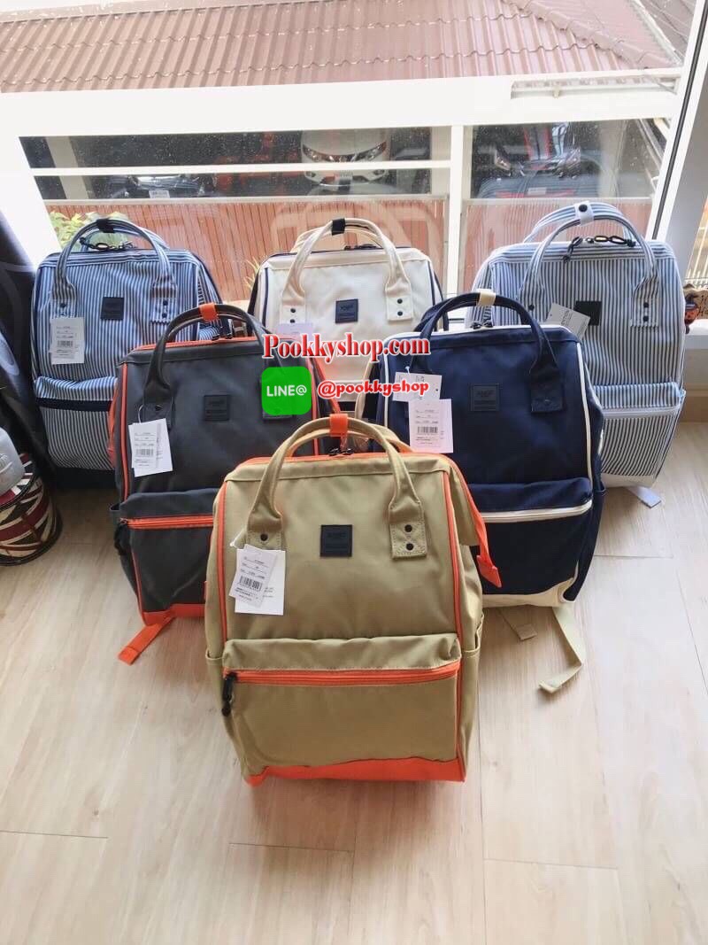 Anello N/S Kuchigane Rucksack AT-B3091 ขนาดคลาสสิค คอลเลคชั่นใหม่รับซัมเมอร์ของ Anello วัสดุผ้าcanvas ลวเลายและสีสันเข้าได้กับทุกชุด ปากกระเป๋ายังคงมีโครงเป็นเอกลักษณ์ ทรงสวยจุของได้เพียบแบบไร้กังวล ซัมเมอร์นี้อินเทรนด์ได้ก่อนใครเลยคร้า!!